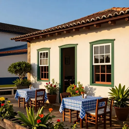 Delícias do restaurante regional