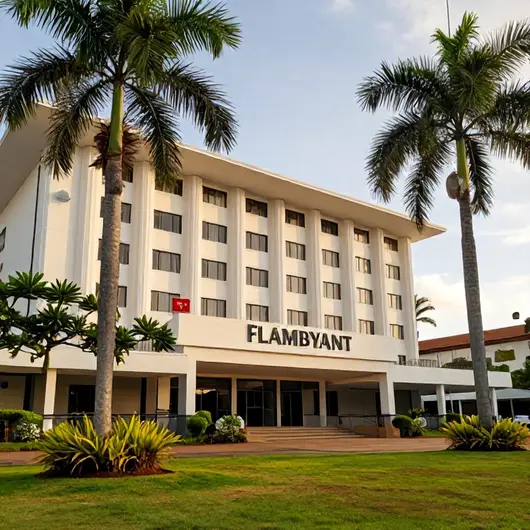 Descubra o Hotel Flamboyant Descubra o Hotel Flamboyant