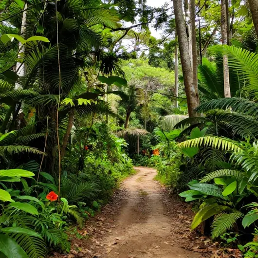 Explorando os Caminhos da Floresta