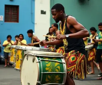 oficina de bateria de escola de samba